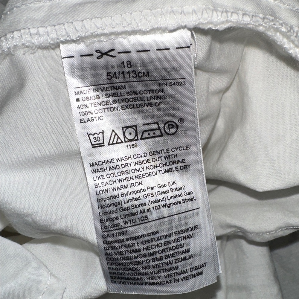 Banana Republic White Sleeveless tiered maxi Dress size 18 - Picture 8 of 9